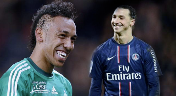 St Etienne vs PSG : le choc Aubameyang/Zlatan Ibrahimovic aura lieu ce soir !