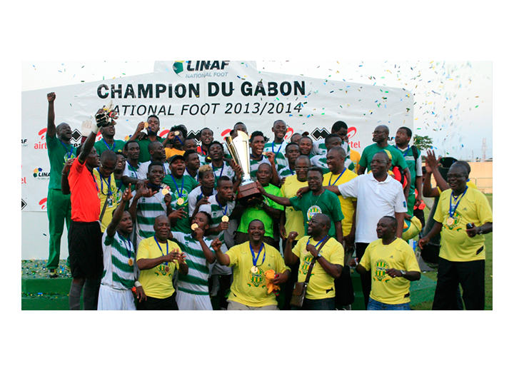 26e j : l'AS Mangasport étrique le CF Mounana et obtient le titre champion du Gabon 2014