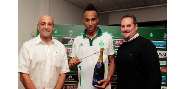 Pierre-Emerick Aubameyang sacré meilleur joueur 