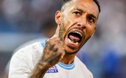 OM : Pierre Emérick Aubameyang désigné joueur du mois de mars