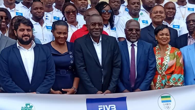 Volleyball : 32 entraîneurs en formation à Nkok pour élever le niveau gabonais