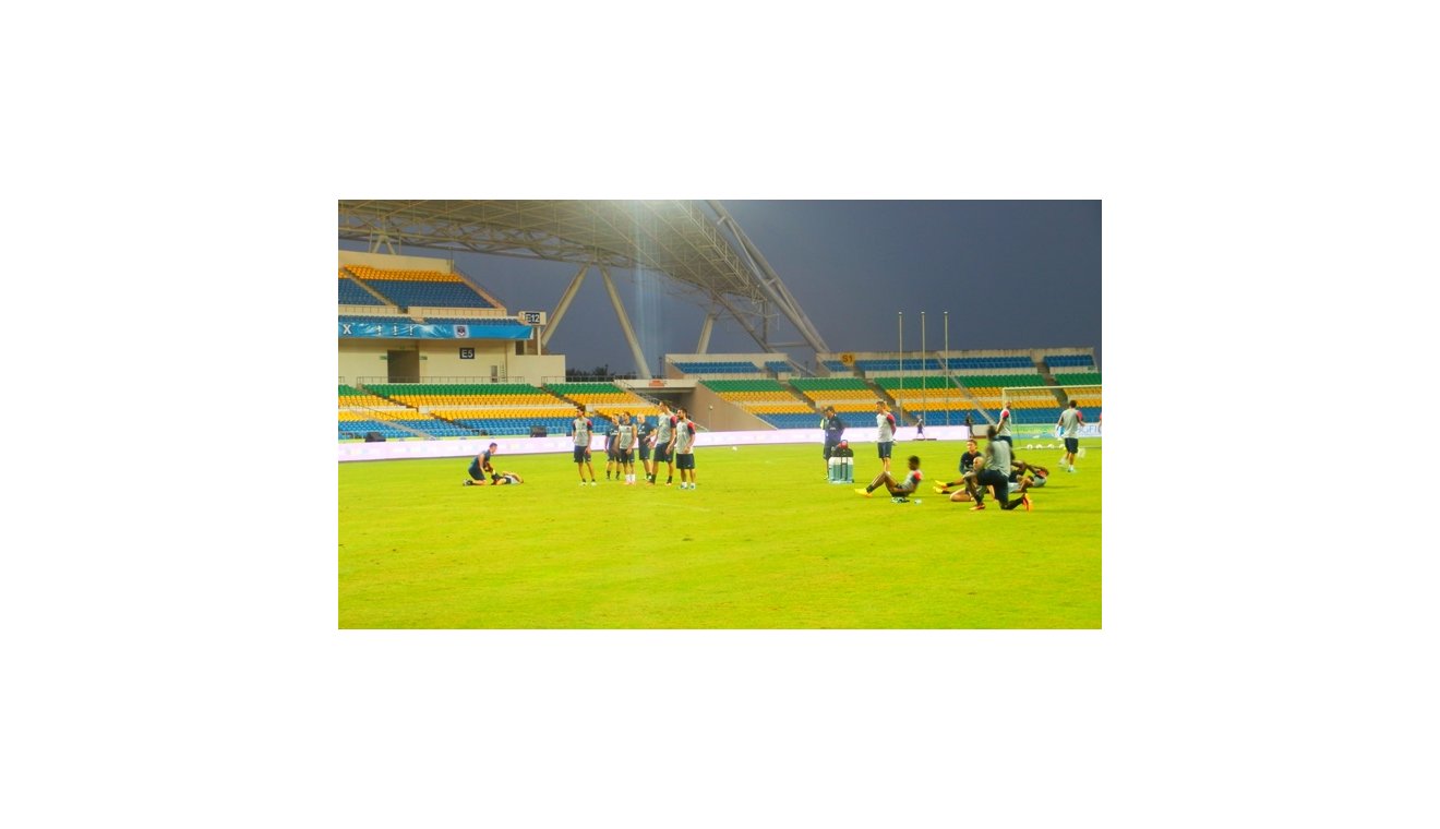 L'entrainement du PSG pour le Trophée des Champions