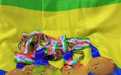 Taekwondo : Le Gabon brille à la President's Cup Africa avec cinq médailles
