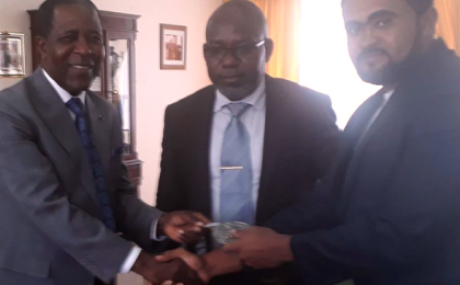 La Fédération gabonaise de scrabble devise avec le ministre des Sports