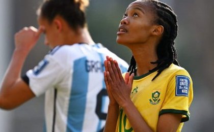 CDM féminine 2023 : l'Afrique du Sud en sursis après son nul face à l'Argentine
