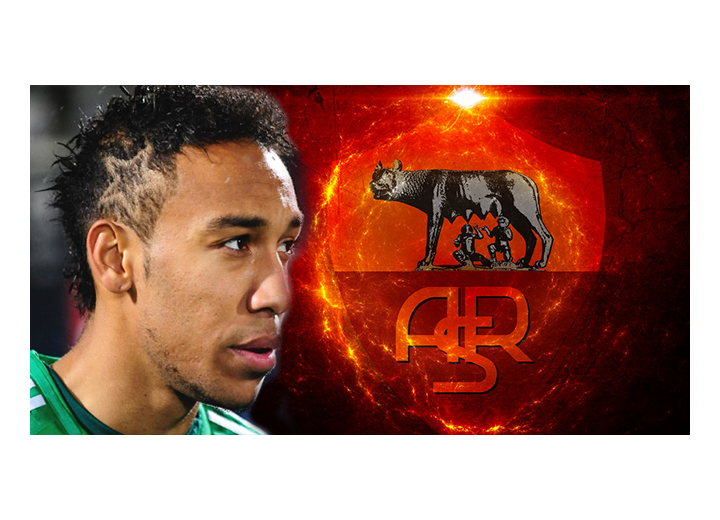 L'AS Roma aussi sur la piste Aubameyang