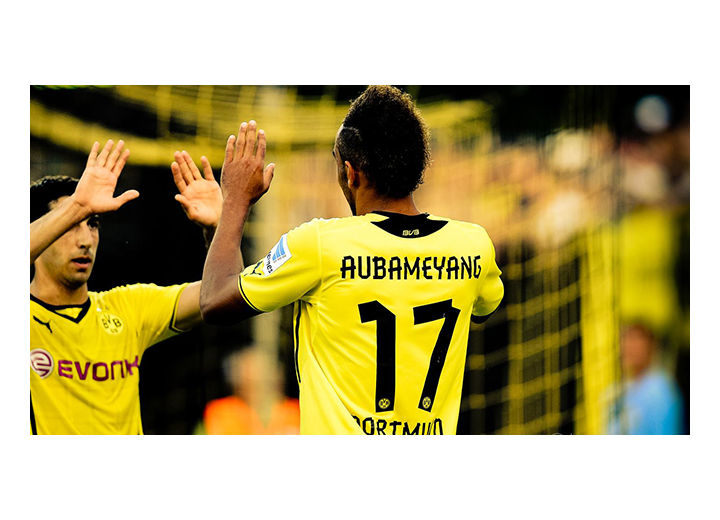 Aubameyang se régale déjà au Borussia