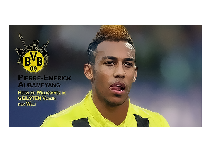 Aubameyang sera au Dortmund jusqu'en 2018 !