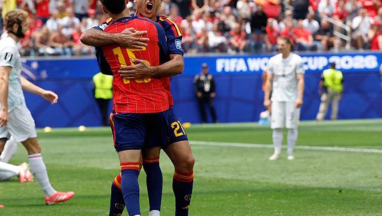 Mondial 2026 : l'Espagne déroule face à l'Autriche et file en huitièmes