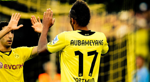 Aubameyang se régale déjà au Borussia