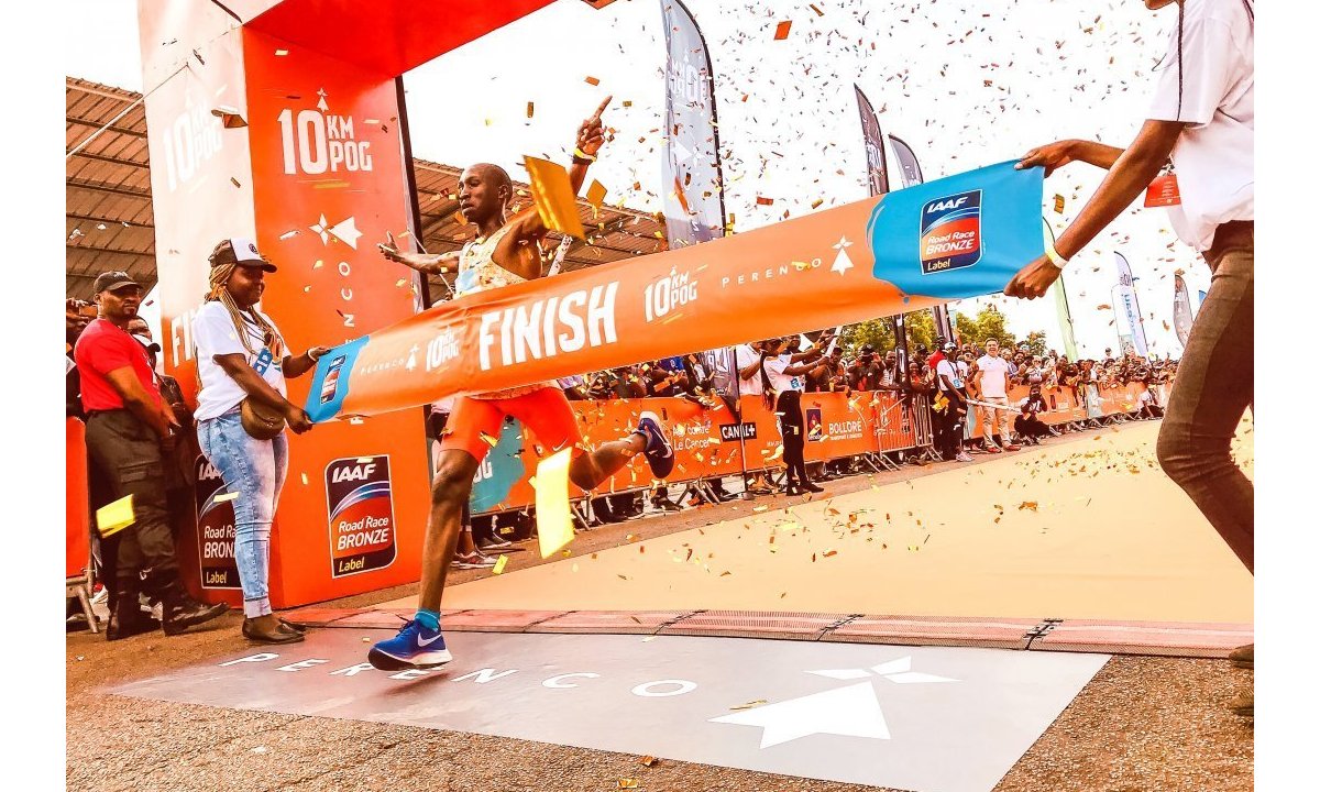 L'Ougandais Abdallah Mande et la Kényane Sheila Chelangat remportent le 10km de Port-Gentil 