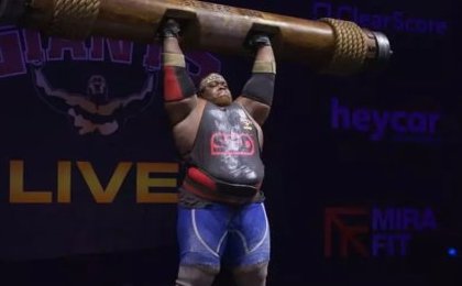 Log lift : le burkinabé Iron Biby établît un nouveau record