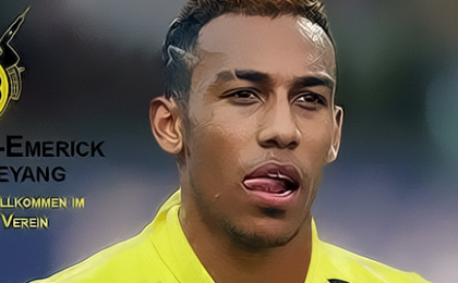 Aubameyang sera au Dortmund jusqu'en 2018 !