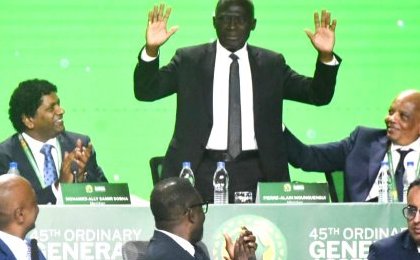 CAF : Pierre Alain Mounguengui promu 3e vice-président de l'instance africaine de football