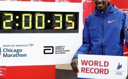 Le Kényan Kelvin Kiptum pulvérise le record du monde au marathon de Chicago