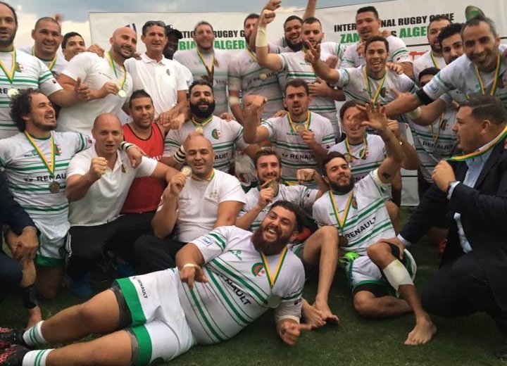L'Algérie remporte la Rugby Africa Bronze Cup 2017