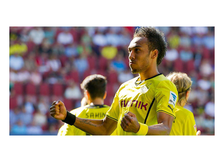 L'entrée fracassante d'Aubameyang en Bundesliga